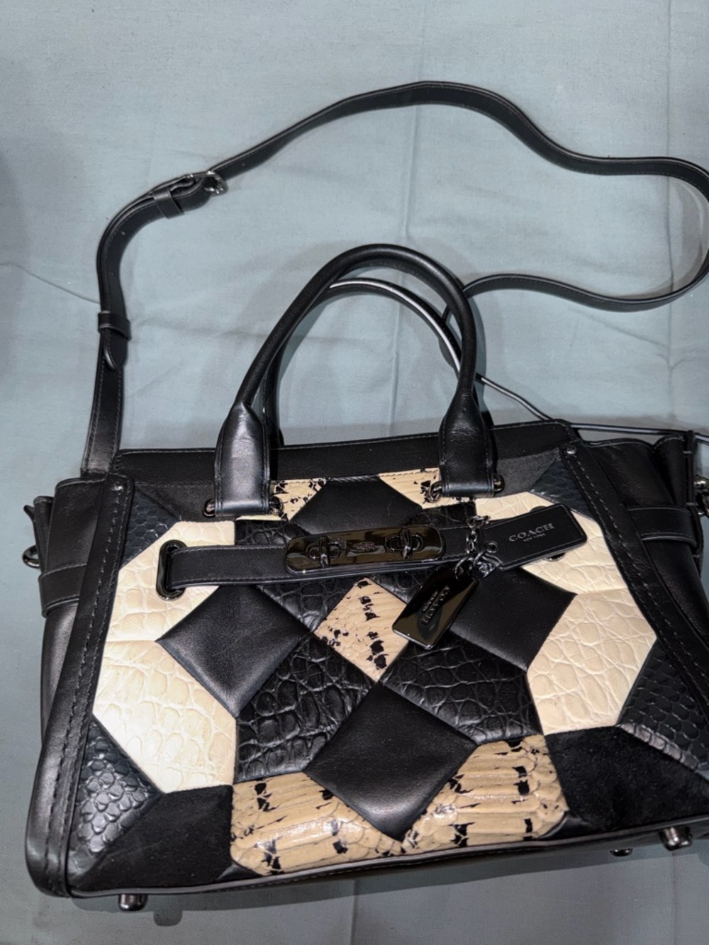 Coach Canyon Quilt Exotic Swagger 27